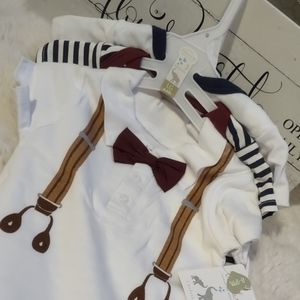 3 bodysuits baby boy.